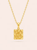 10K SMALL SQUARE NUGGET PENDANT – JY Jewelry Wholesale