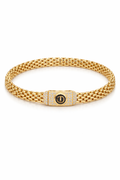 10K MODERN CZ DETAILS WATCH BRACELET – 8" 5MM – JY Jewelry Wholesale