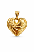 14K SMALL VINTAGE STYLE HEART PENDANT – SMALL – JY Jewelry Wholesale