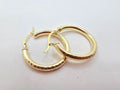 10K DIAMOND CUT HOOPS EARRINGS – 2 3MM – JY Jewelry Wholesale