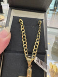 10K SOLID CUBAN CURB FLAT CHAIN – 26" 6MM – JY Jewelry Wholesale