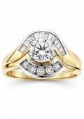 14K ENGAGEMENT RING 1CT NATURAL DIAMOND MAIN STONE – JY Jewelry Wholesale