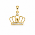 14K EXTRA SMALL CROWN PENDANT – XS – JY Jewelry Wholesale