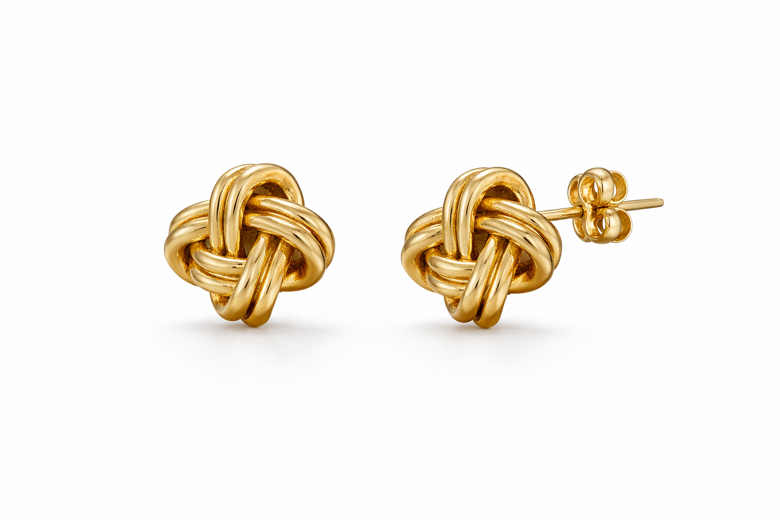 10K MODERN KNOTS EARRINGS – JY Jewelry Wholesale