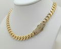 14K MONACO CHAIN STYLE – 13mm 18" – JY Jewelry Wholesale