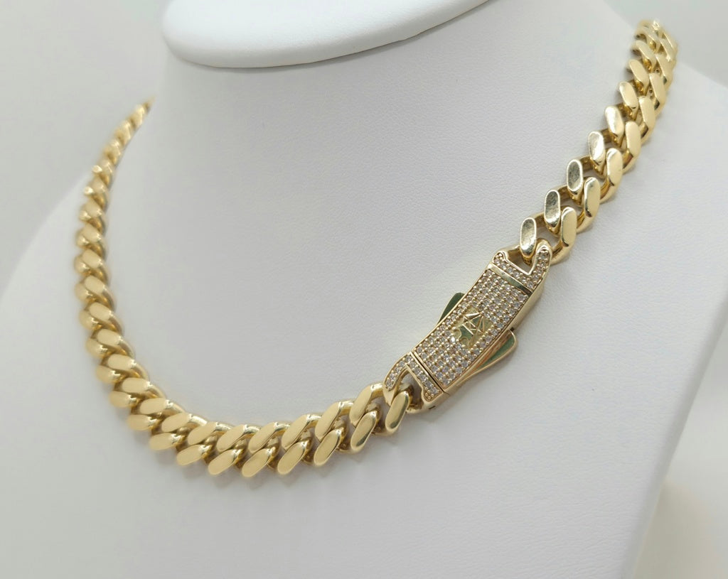 14K MONACO CHAIN STYLE – 13mm 18" – JY Jewelry Wholesale