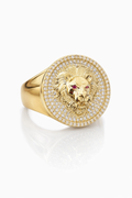 10K CZ LION RING – 11 – JY Jewelry Wholesale