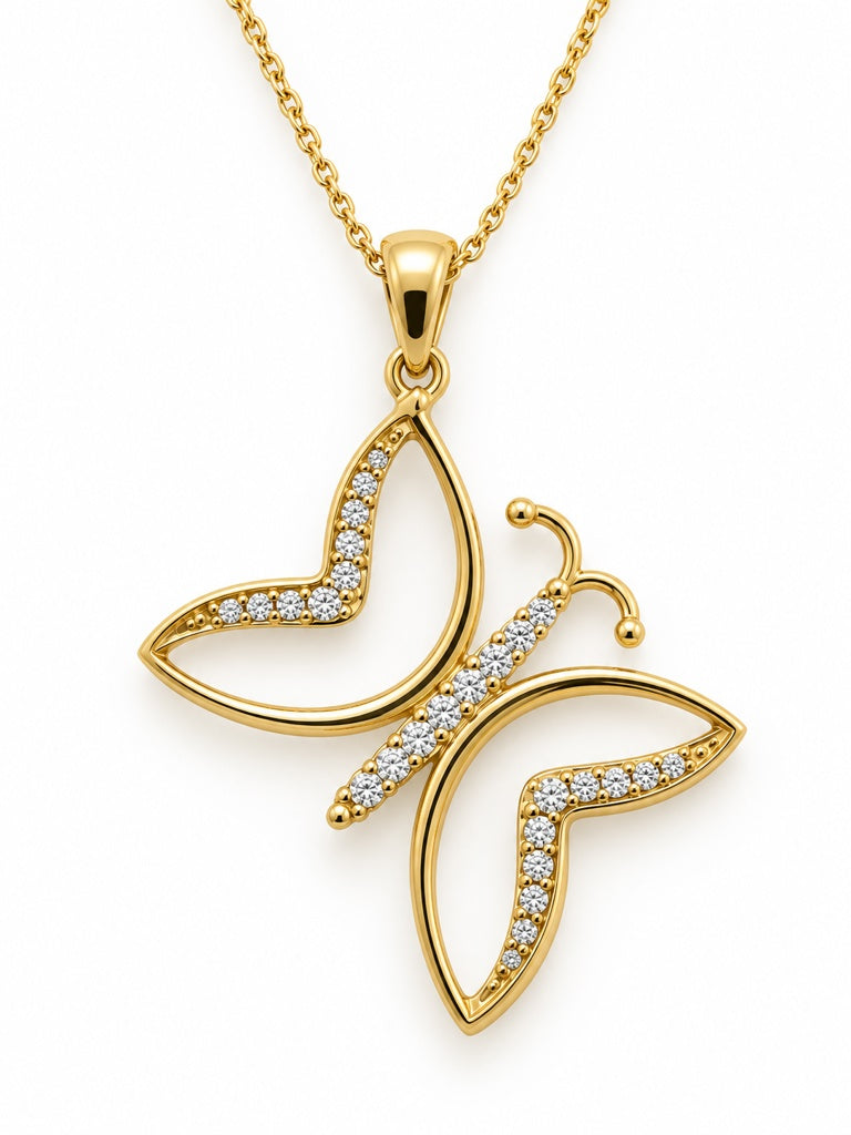 10K BUTTERFLY PENDANT – JY Jewelry Wholesale