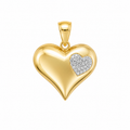 10K HEART PENDANT – JY Jewelry Wholesale