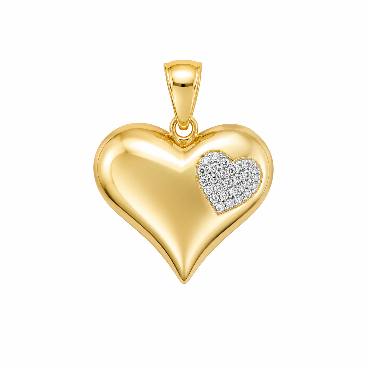 10K HEART PENDANT – JY Jewelry Wholesale