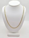 10K SOLID MIAMI CUBAN CHAIN – 20" 2.5MM – JY Jewelry Wholesale