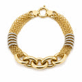 10K ROLO BRACELET – 7" – JY Jewelry Wholesale