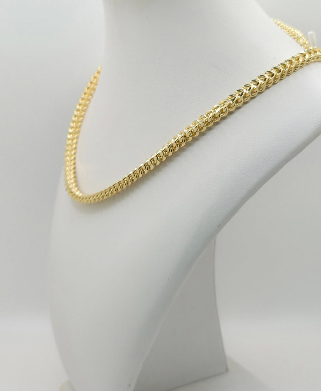 10K HOLLOW FRANCO CHAIN – 3MM 20" – JY Jewelry Wholesale